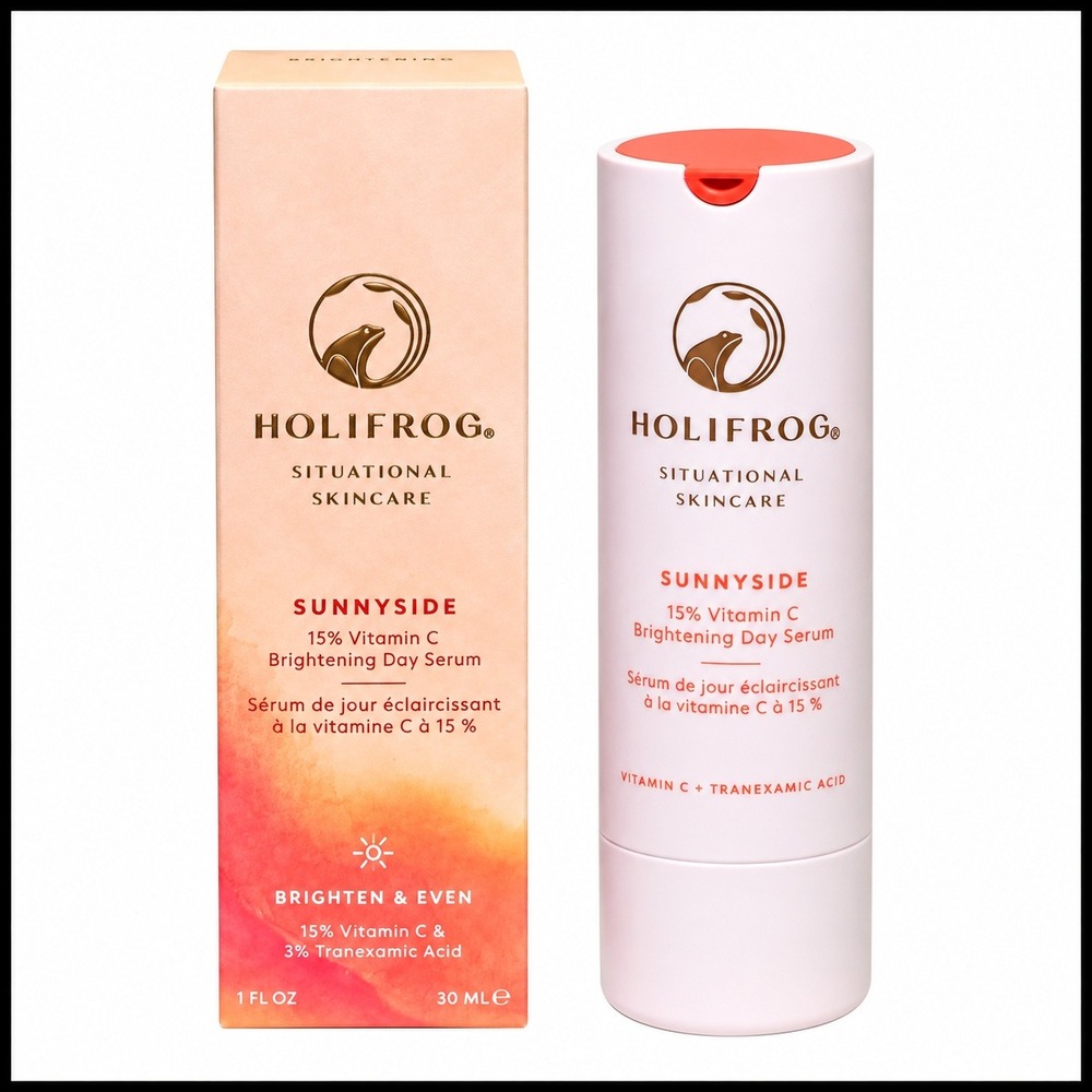 Holifrog Sunnyside 15% Vitamin C Brightening Day Serum 1 FL OZ 30 ML